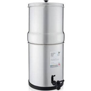 British Berkefeld Doulton 3.17 Gallon W9361137 Countertop Gravity-Fed Water Filtration System Using Ultra Sterasyl Ceramic Filter Candles