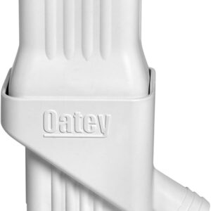Oatey Mystic Rainwater Collection System, 2 in. x 3 in., Polyvinyl Chloride (PVC), White