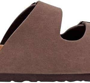 CUSHIONAIRE Women's Lane Cork Footbed Sandal With +Comfort,