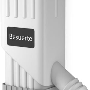 Besuerte Rainwater Collection System - Rainwater Collection Barrel Fits 2x3 Downspout, PVC Water Collection System, Rain Barrel Diverter Kit