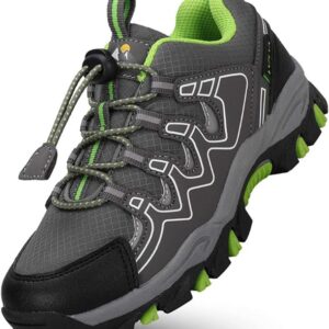 UOVO Boys Shoes Boys Sneakers Boys Tennis Running Shoes Waterproof Hiking Shoes Kids Athletic Outdoor Sneakers Slip Resistant(Little/Big Boys)