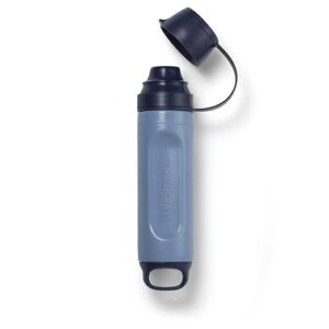 LifeStraw Peak Series – Solo Personal Water Filter for Hiking, Camping, Travel, Survival and Emergency preparedness. Removes Bacteria, parasites and microplastics.