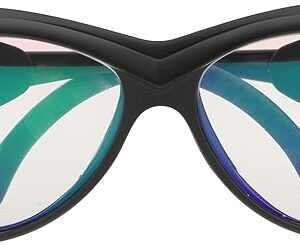 MCWlaser 1064nm Laser Safety Glasses 940-1100nm OD5+ for YAG Laser Fiber Laser Engraver Industrial Laser Protection Reflective Type