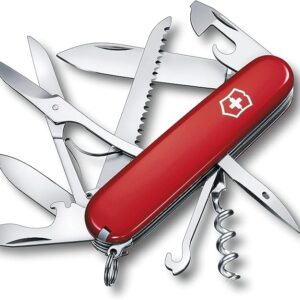 Victorinox Swiss Army Huntsman Pocket Knife (Red)
