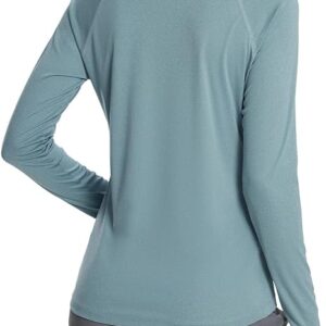BALEAF Women's UPF 50+ Sun Shirts Long Sleeve UV Protection Rash Guard Lightweight Quick Dry SPF Hiking Tops Outdoor