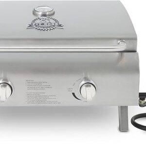 Pit Boss Grills 75275 Stainless Steel Two-Burner Portable Grill