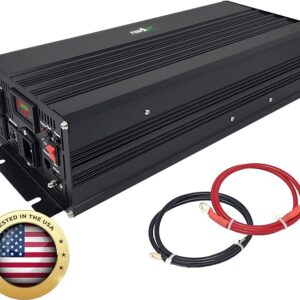 PumpSpy 2000W Sump Pump Battery Backup System, Safe Back Up System for Emergency and Power Outage, Superior Home Silent Sump Pump Backup Power Supply with Intelligent Cooling