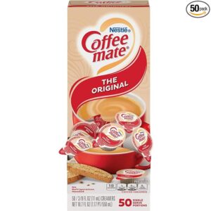 Nestle 35110 Coffee-Mate Original Flavor Creamer, Single Serve Portions, 50/Box
