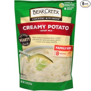 Bear Creek Soup Mix, Creamy Potato, 11 Ounce (Pack of 6)