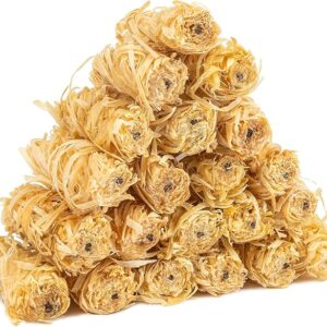 Quick Ignite Fire Starter - 25PCS Fire Starter Rolls For BBQ Fireplace Charcoal Starter Fire Starter For Indoor And Outdoor Easily Light Wax wood Roll（cup）Wax wood stick