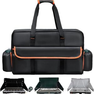Stove Carrying Case for Coleman, Stove Carry Bag for Coleman Gas Camping 2 Burner Stove, Triton Stove, for Camp Chef Everest 2 Burner Stove Camp Stove