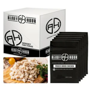 Ready Hour Freeze-Dried White Meat Chicken Case Pack (12 half-cup servings, 6 pk.)
