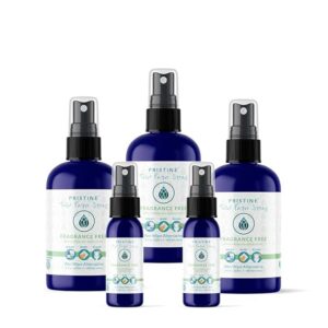 Pristine Fragrance Free Toilet Paper Spray 5-Pack Bundle: As Seen on Shark Tank, The Planet Friendly, More Natural Alternative to Flushable Wet Wipes