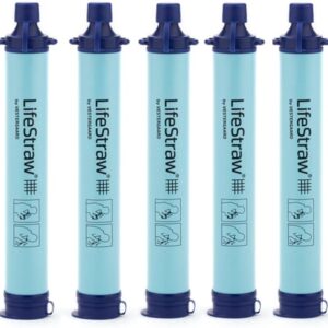 LifeStraw Personal Water Filter for Hiking, Camping, Travel, and Emergency Preparedness