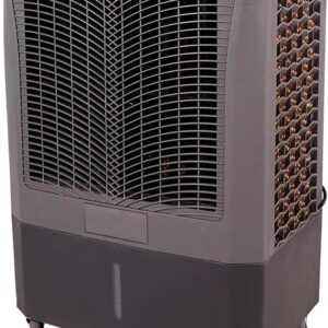 Portable Swamp Coolers - 3100 CFM MC37M Evaporative Air Cooler with 3-Speed Fan - Water Cooler Fan 950 sq. ft. Coverage High Velocity Outdoor Cooling Fan Swamp Cooler by Hessaire - Gray